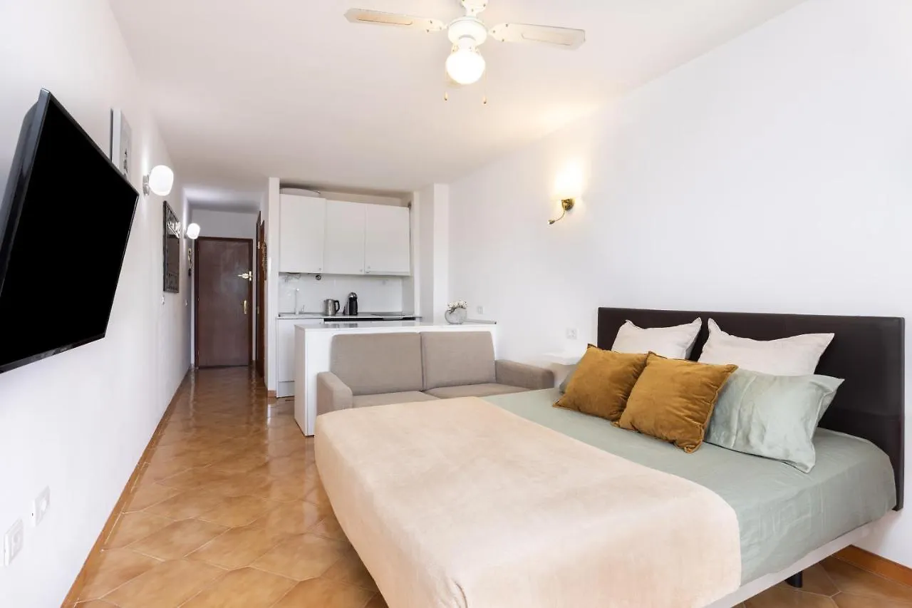 Seafront Studio With Beach View In The Center Of Los Cristianos Apartment Los Cristianos (Tenerife)